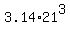 3.14%2A21%5E3