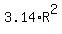 3.14%2AR%5E2