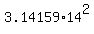 3.14159%2A14%5E2