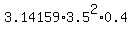 3.14159%2A3.5%5E2%2A0.4