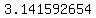 3.141592654