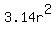 3.14r%5E2