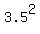 3.5%5E2