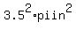 3.5%5E2%2Apiin%5E2