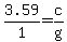 3.59%2F1=c%2Fg