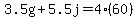 3.5g%2B5.5j=4.00%2860%29