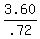 3.60%2F.72