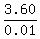 3.60%2F0.01
