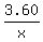 3.60%2Fx