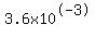 3.6x10%5E-3