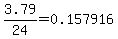 3.79%2F24+=+0.157916