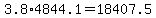 3.8%2A4844.1+=+18407.5