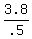 3.8%2F.5
