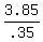 3.85%2F.35