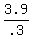 3.9%2F.3