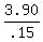 3.90%2F.15