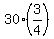 30%283%2F4%29