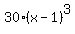 30%28x+-+1%29%5E3