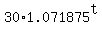 30%2A1.071875%5Et