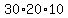 30%2A20%2A10