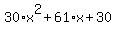 30%2Ax%5E2%2B61%2Ax%2B30