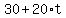 30%2B20%2At