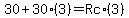 30%2B30%283%29=Rc%2A%283%29