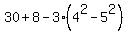30%2B8-3%284%5E2-5%5E2%29