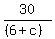30%2F%28%286%2Bc%29%29