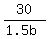 30%2F%281.5b%29