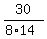 30%2F%288%2A14%29