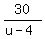 30%2F%28u-4%29
