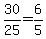 30%2F25=6%2F5