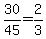 30%2F45=2%2F3