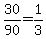 30%2F90+=+1%2F3