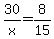 30%2Fx=8%2F15
