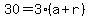 30=3%28a%2Br%29
