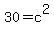30+=+c%5E2