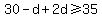 30-d%2B2d%3E=35