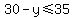 30-y%3C=35