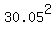 30.05%5E2