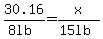 30.16%2F%288lb%29+=+x%2F%2815lb%29