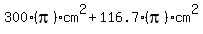 300%28pi%29cm%5E2%2B116.7%28pi%29cm%5E2