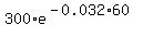 300%2Ae%5E%28-0.032%2A60%29