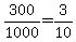 300%2F1000=+3%2F10