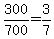 300%2F700=3%2F7