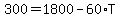300=1800-60%2AT