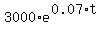 3000%2Ae%5E%280.07%2At%29