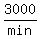 3000%2Fmin+