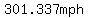 301.337mph